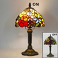 ArtZ® Nordic Stained Glass Table Lamp