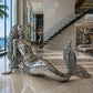 OSO Stainless Steel Ocean Muse Sculpture OSO Stainless Steel Mermaid Sculpture