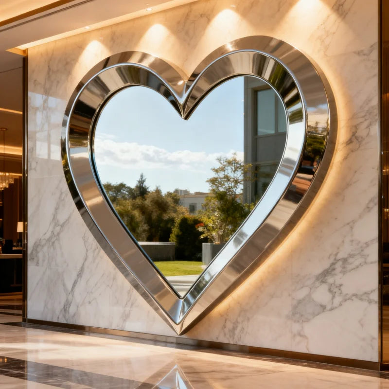 ArtZ® Love at First Sight Mirror Metal Mirror
