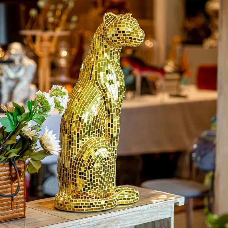 ArtZ® Guardian of Grace Leopard Sculpture Leopard Sculpture