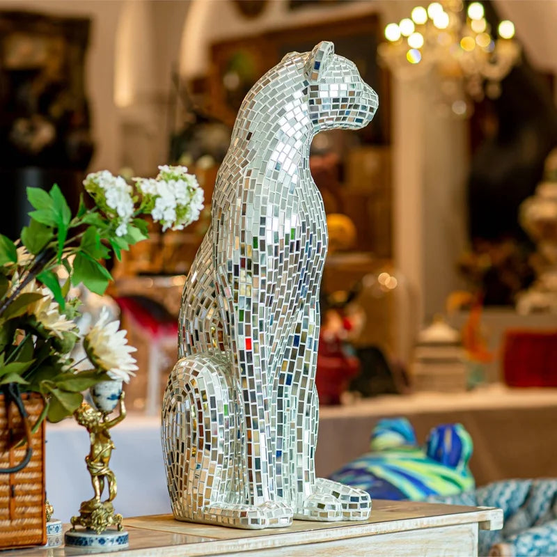 ArtZ® Guardian of Grace Leopard Sculpture Leopard Sculpture