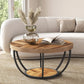 ArtZ® Luxe Loop Table Table Brown