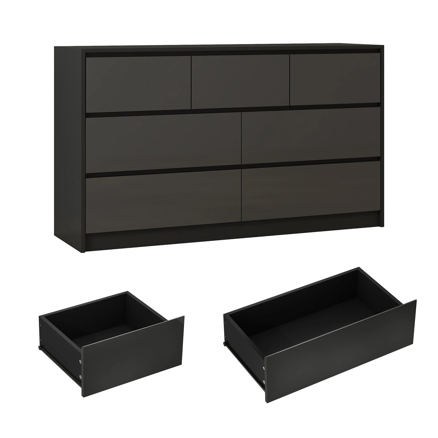 ArtZ® Luminaire 7 Drawer Dresser Dresser