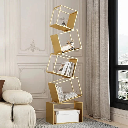 ArtZ® Nordic Magic Bookshelf Bookshelf Gold