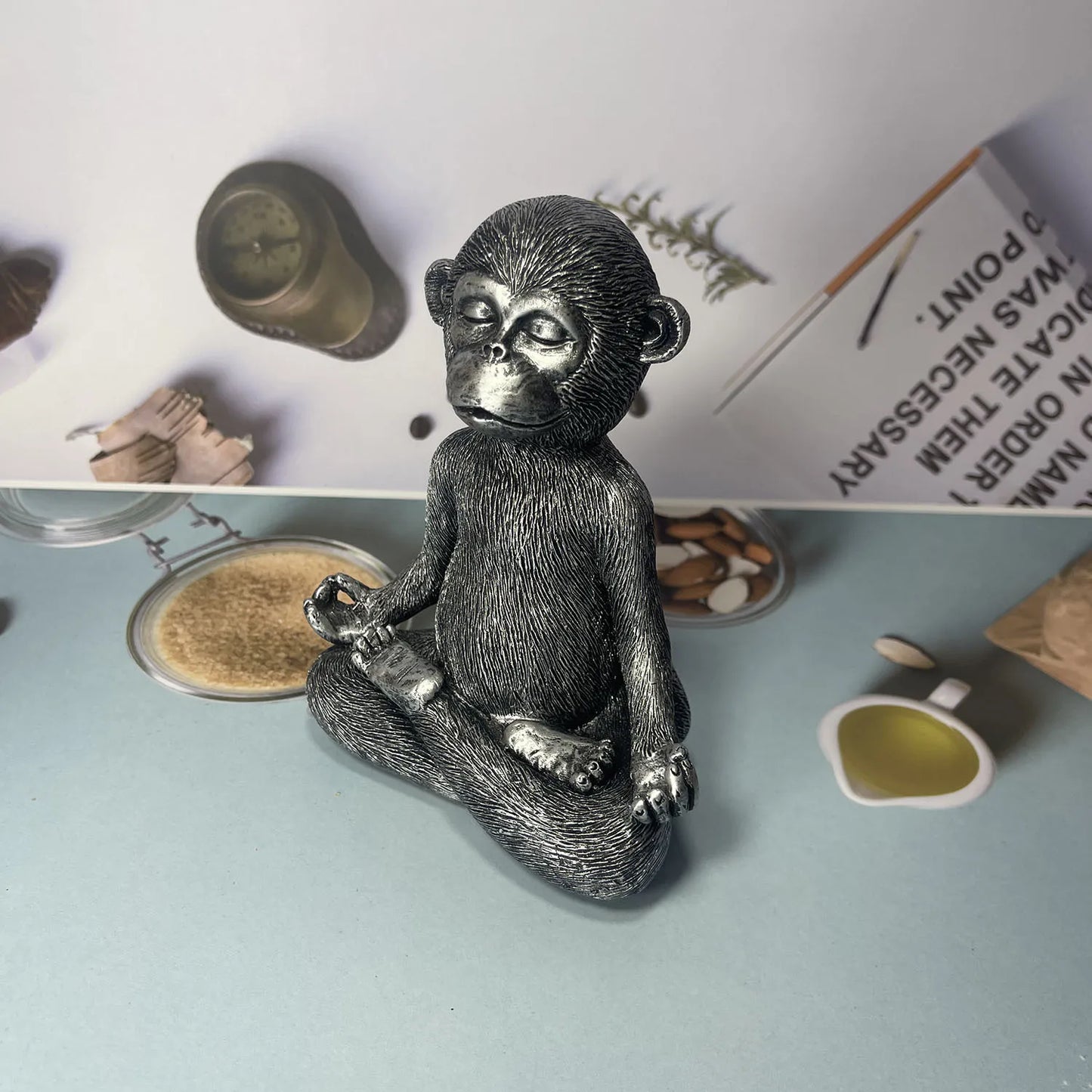 ArtZ® Mindful Monkey Sculpture Monkey Sculpture