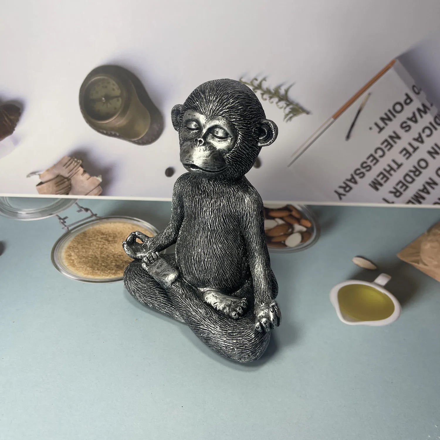 ArtZ® Mindful Monkey Sculpture Monkey Sculpture