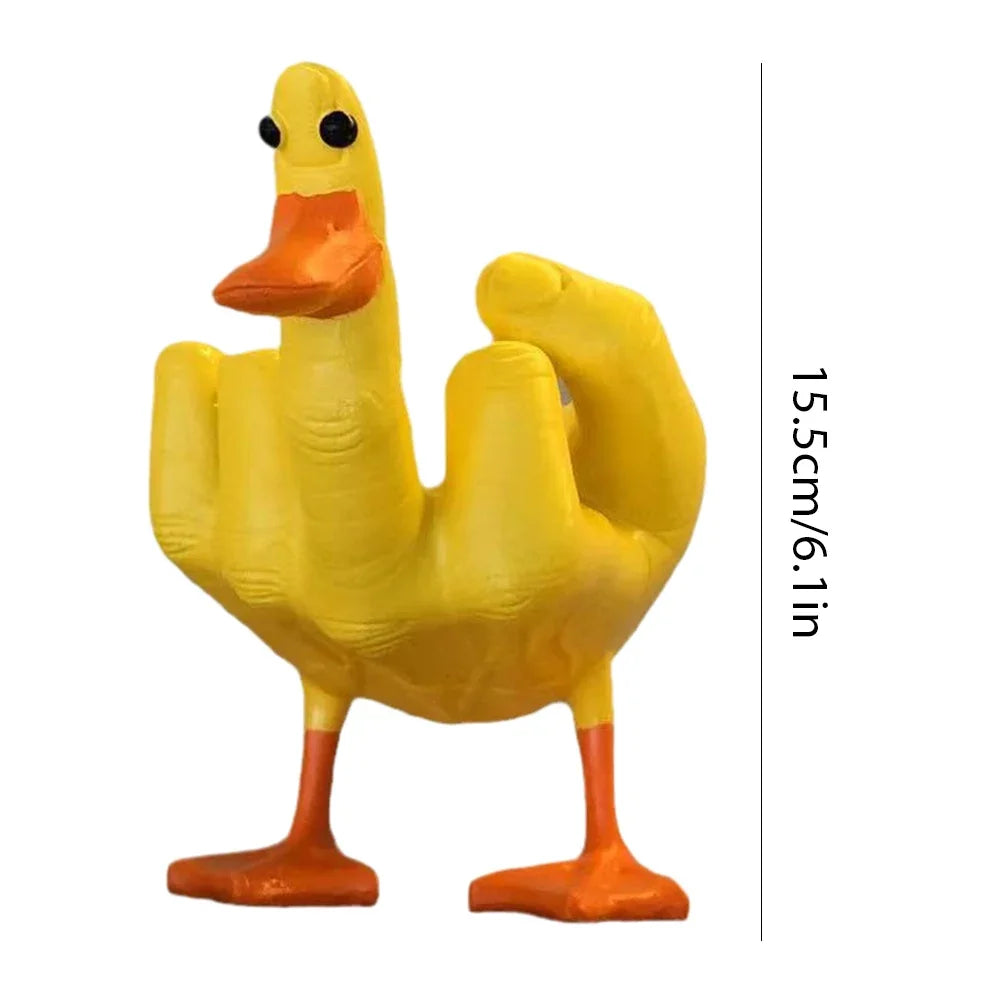 ArtZ® Duck With A Bad Attitude Sculpture