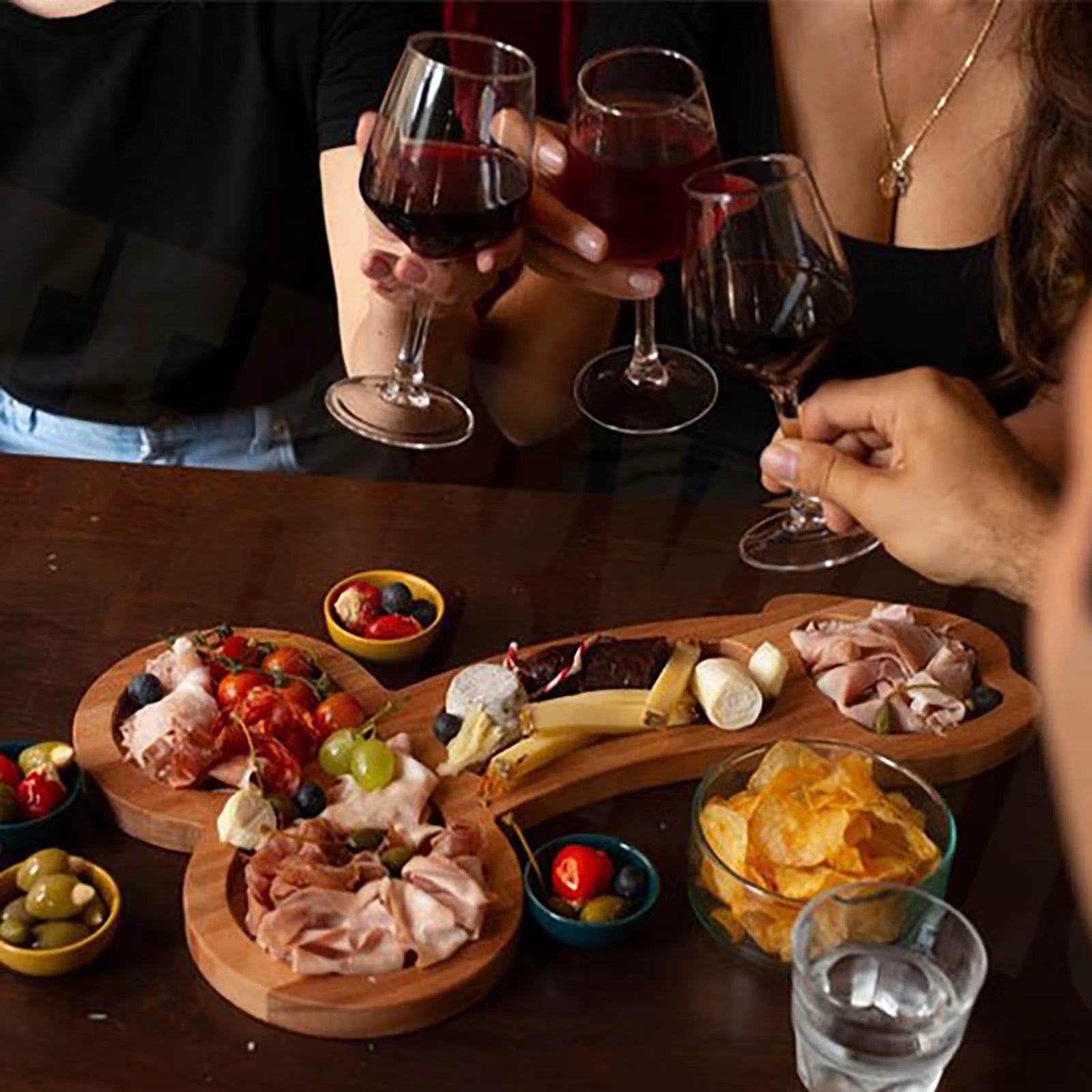 ArtZ® Spitting Cobra Charcuterie Board Spitting Cobra Charcuterie Board