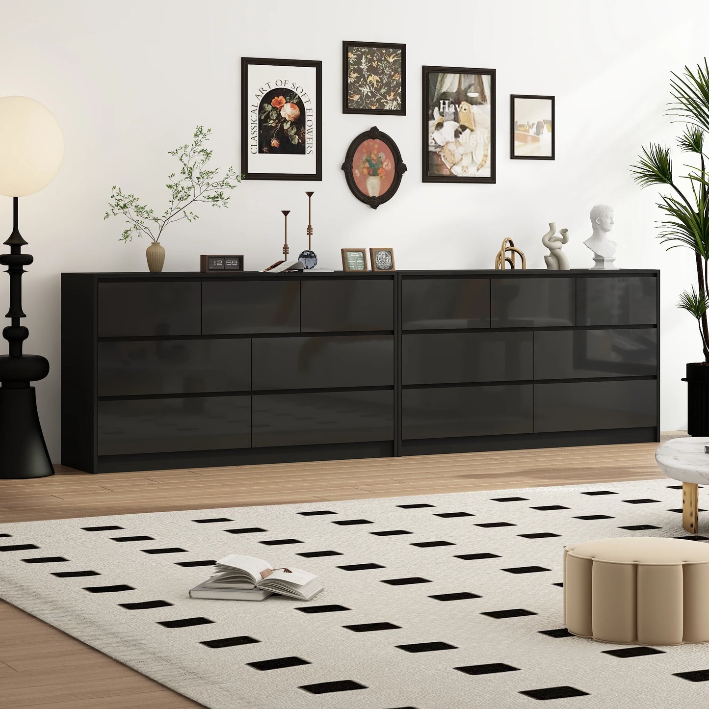 ArtZ® Luminaire 7 Drawer Dresser Dresser