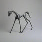 ArtZ® Cast Iron Horse Sculpture Horse Sculpture Black