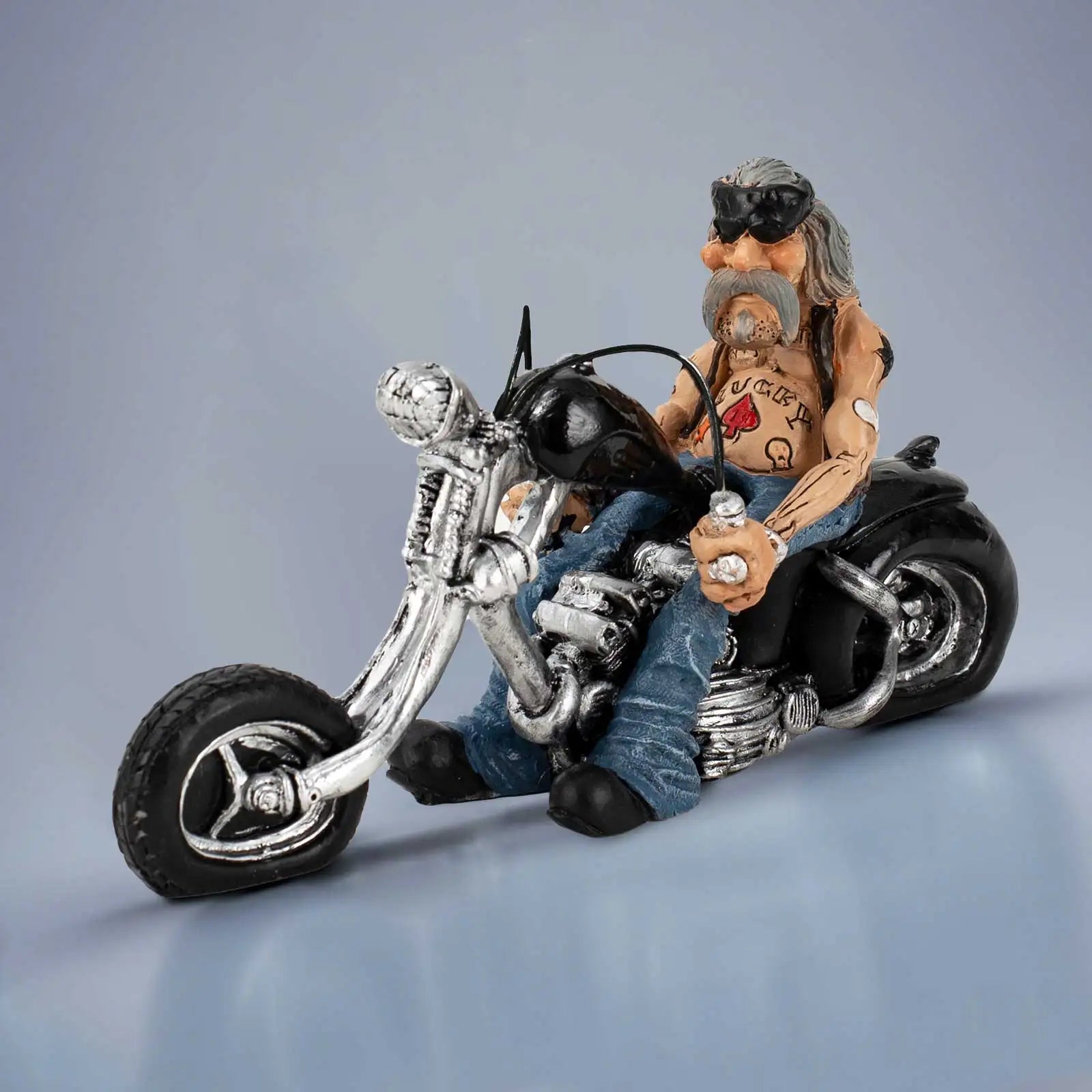 ArtZ® Retro Roadster Bike Sculpture Bike Sculpture
