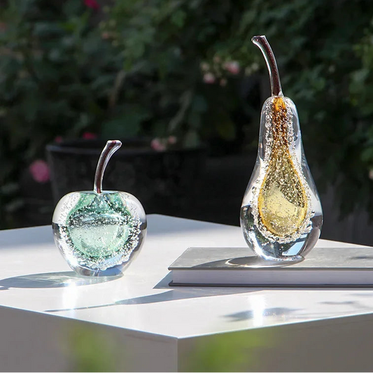 ArtZ® Aurora Glass Fruit Sculpture Fruit Sculpture