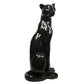 ArtZ® Guardian of Grace Leopard Sculpture Leopard Sculpture Black