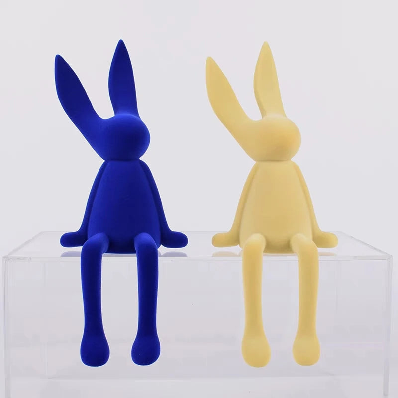 ArtZ® Nordic Abstract Rabbit Sculptures – ArtZMiami