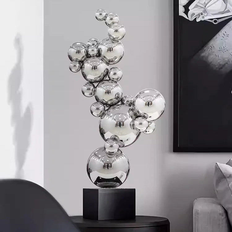 ArtZ® Bubbles Stainless Steel Sculpture Metal Sculpture