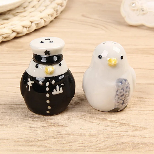 ArtZ® Frosty Friends Salt & Pepper Shaker Salt & Pepper Shaker