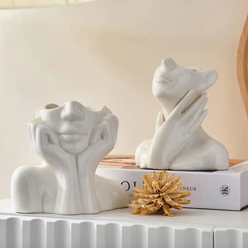 ArtZ® 北欧の顔の花瓶彫刻 – ArtZMiami ArtZ® 北欧の顔の花瓶彫刻 – ArtZMiami