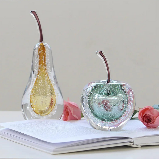ArtZ® Aurora Glass Fruit Sculpture Fruit Sculpture