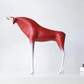 ArtZ® Bold Horns Bull Sculpture Bull Sculpture Red