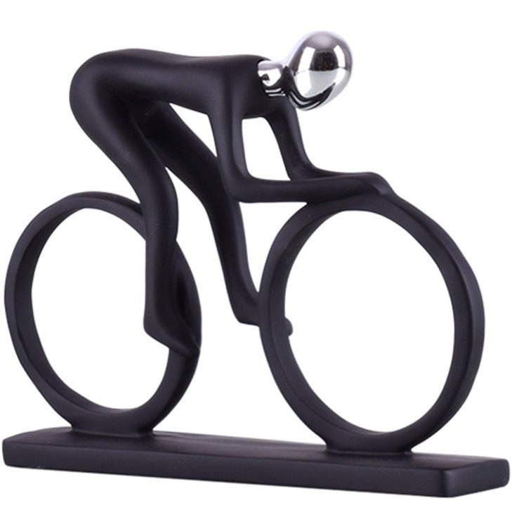 ArtZ® Nordic Abstract Cyclist Sculpture
