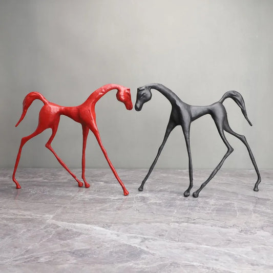 ArtZ® Cast Iron Horse Sculpture Horse Sculpture