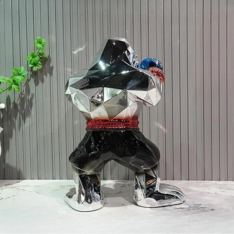 ArtZ® Urban Primate Boxing Gorilla Sculpture Boxing Gorilla Sculpture