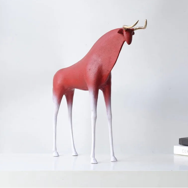 ArtZ® Bold Horns Bull Sculpture Bull Sculpture