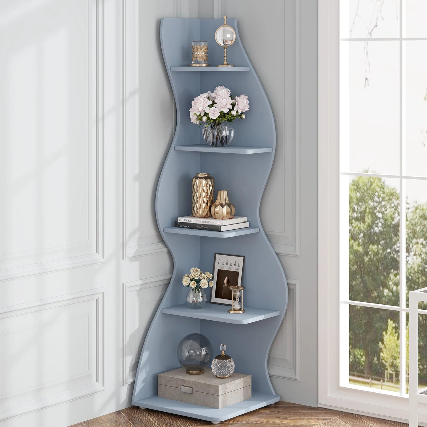 ArtZ® Tidy Tower Shelf Shelf Blue