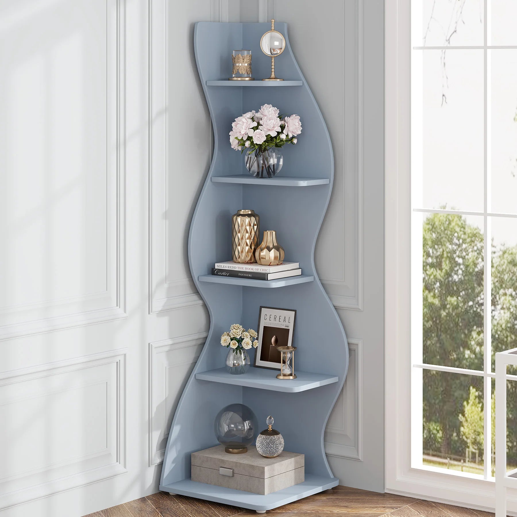 ArtZ® Tidy Tower Shelf Shelf Blue