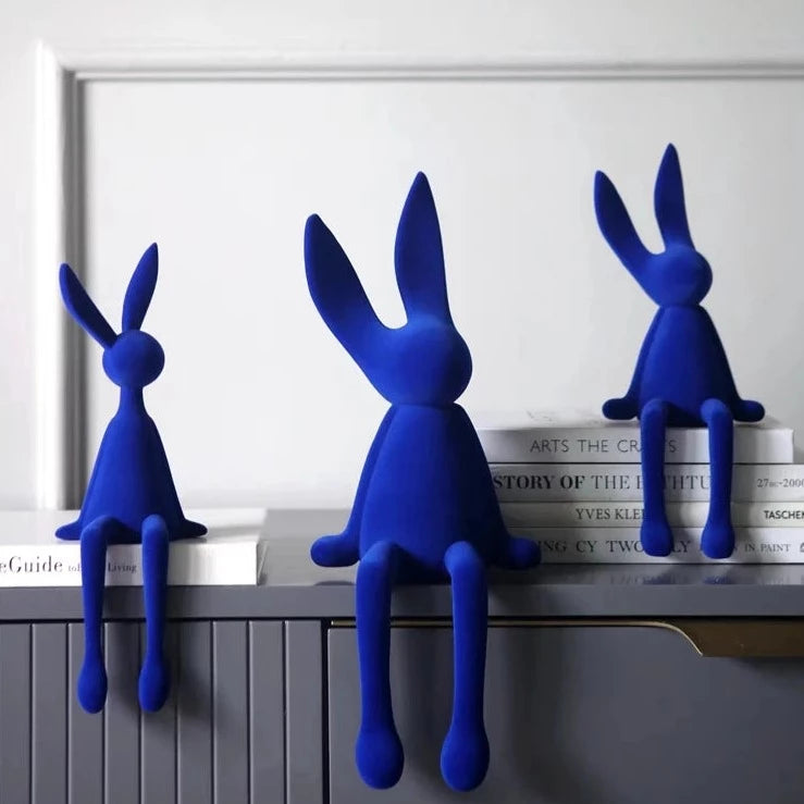 ArtZ® Nordic Abstract Rabbit Sculptures – ArtZMiami