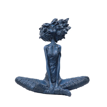 ArtZ® Chill Charm Sculpture Sculpture Blue