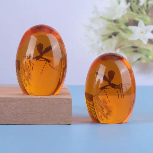 ArtZ® Amber Wing Paperweight Ornament Paperweight Ornament