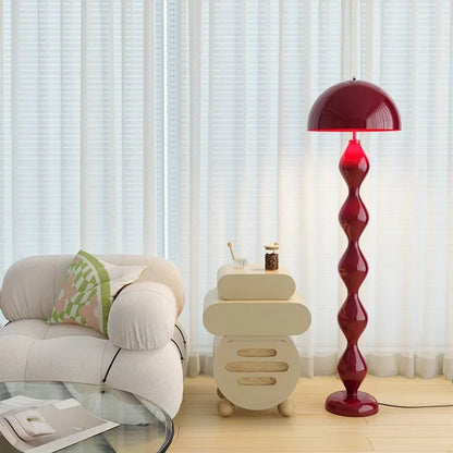 ArtZ® Mellow Glow Floor Lamp Light Red USA Plug