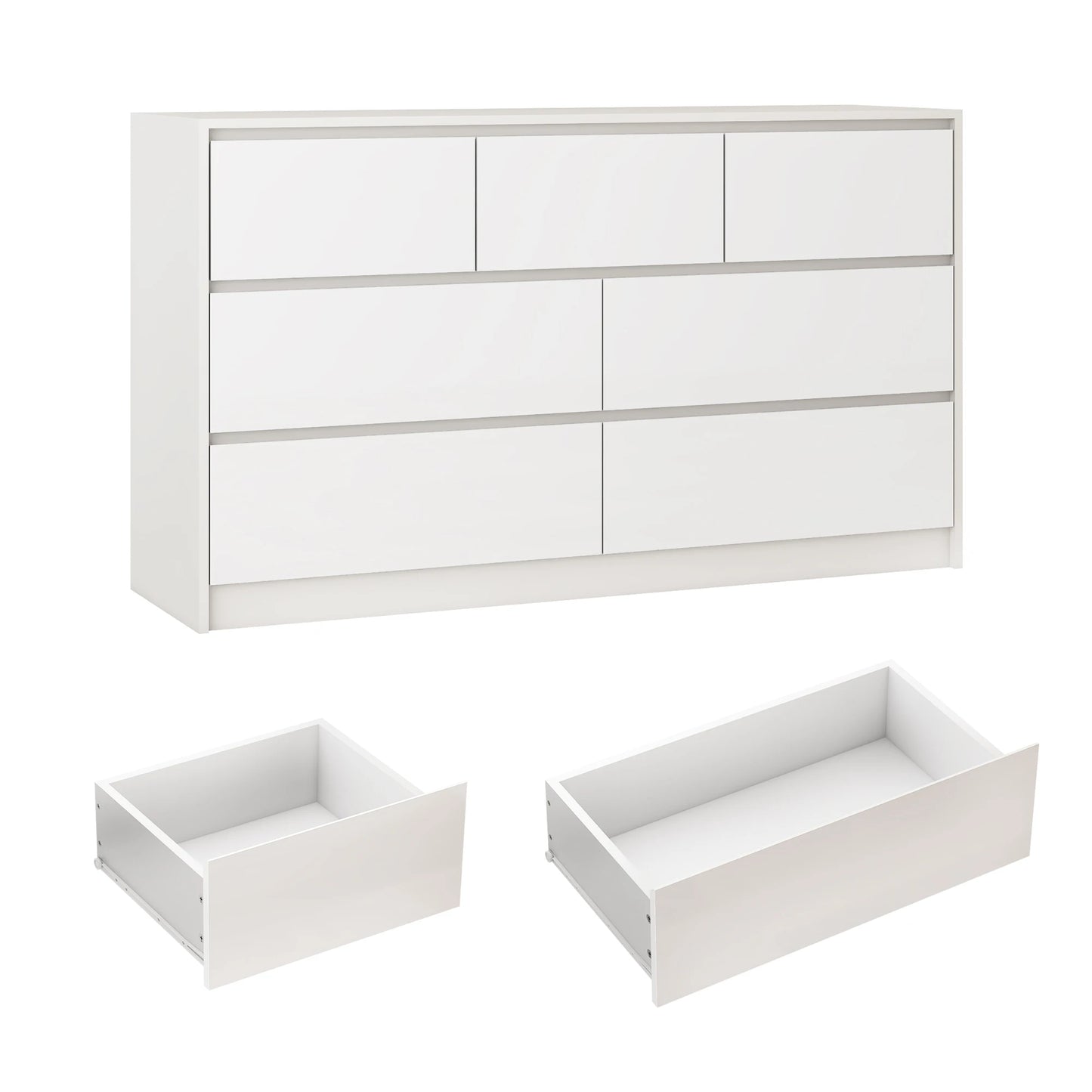ArtZ® Luminaire 7 Drawer Dresser Dresser