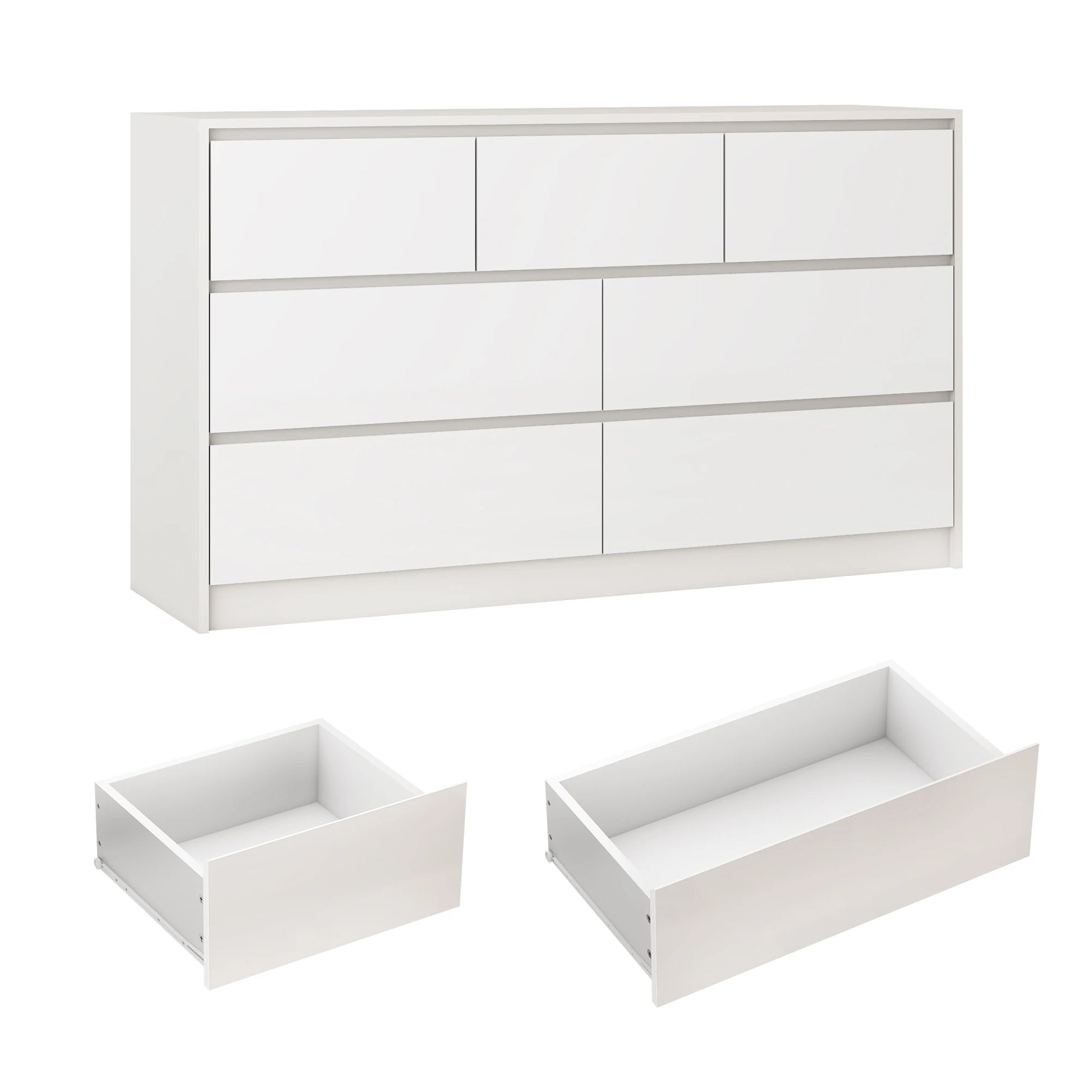 ArtZ® Luminaire 7 Drawer Dresser Dresser