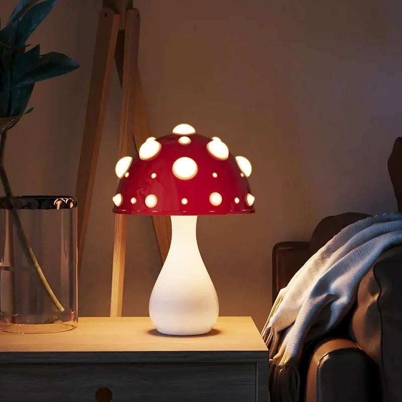 ArtZ® Nordic Mushroom Table Lamp