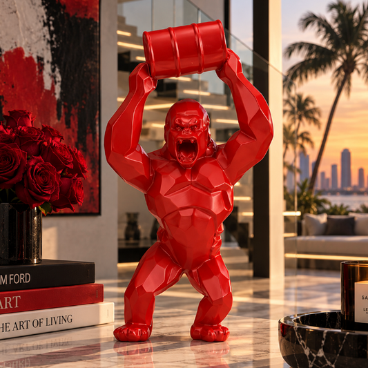 ArtZ® Mischief Sculpture Sculptures Large Red