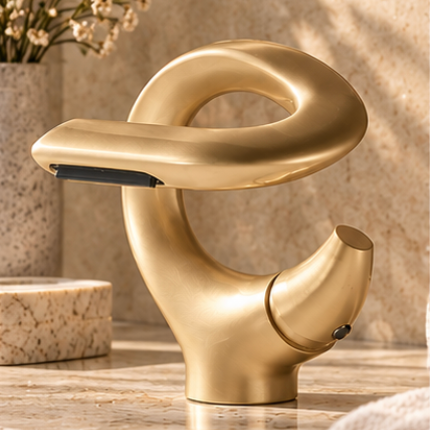 ArtZ® Aura Flow Faucet Faucets Brushed Gold