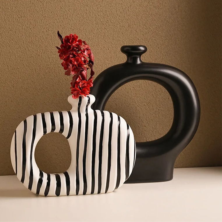 ArtZ® Stripes & Stems Vase Vase Set of 2