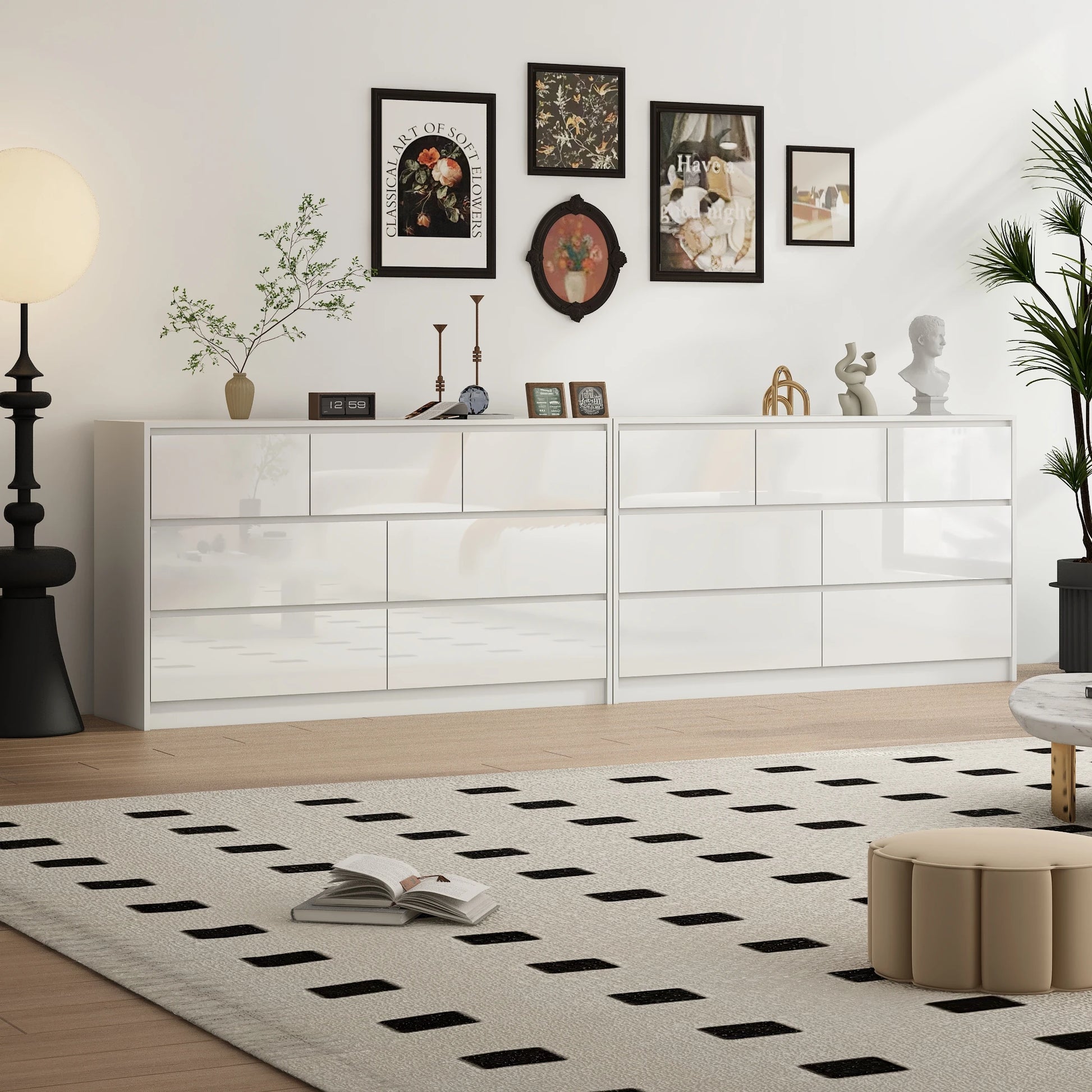 ArtZ® Luminaire 7 Drawer Dresser Dresser