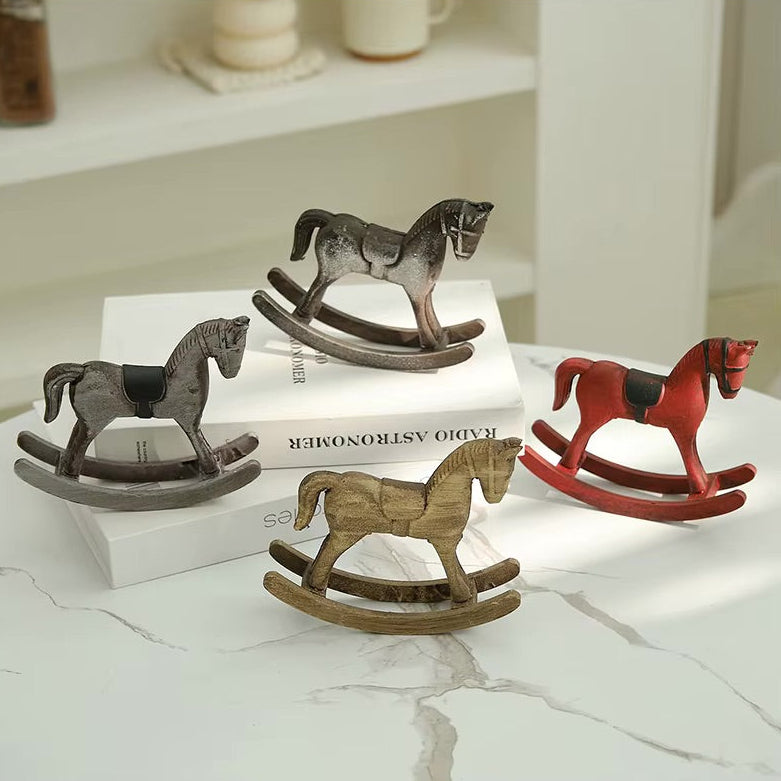 ArtZ® Nordic Gallop Horse Wooden Sculpture Horse Sculpture