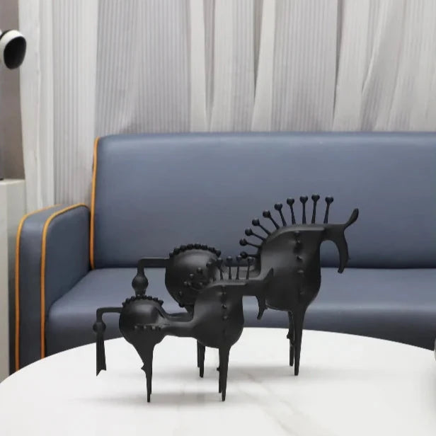 ArtZ® 抽象的な馬の金属彫刻 – ArtZMiami ArtZ® 抽象的な馬の金属彫刻 – ArtZMiami