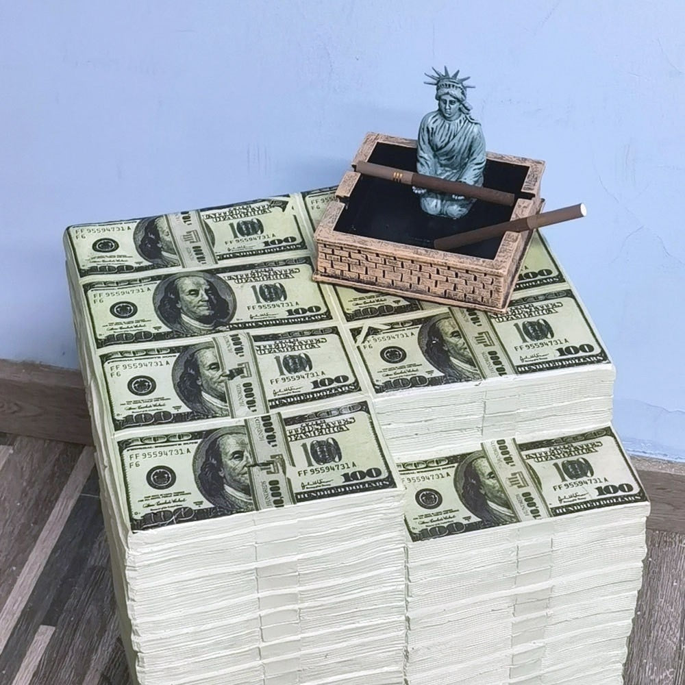Money Stack Stool ArtZ® Show Me The Money Table/Stool – ArtZMiami