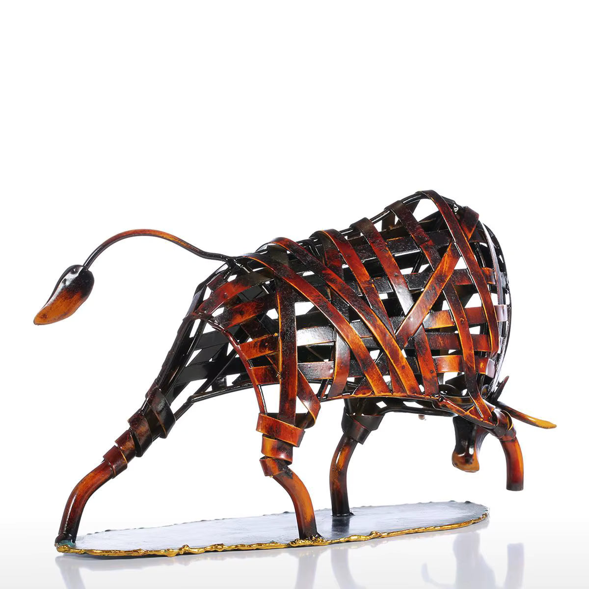 ArtZ® Rusty Bull Sculpture Bull Sculpture