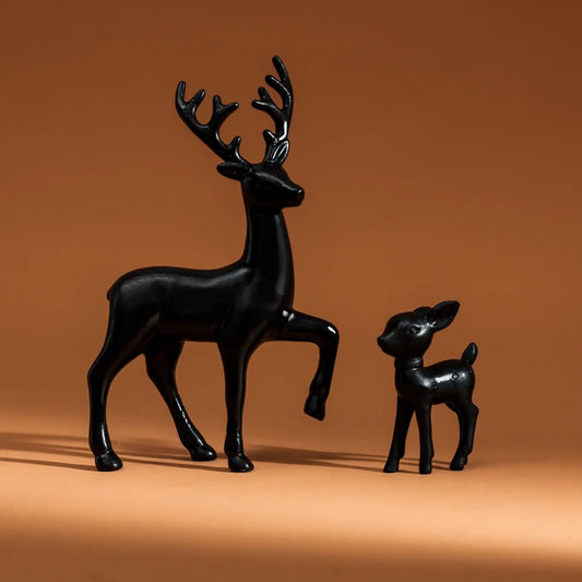 ArtZ® Mother Deer And Fawn Nordic Reindeer Sculptures