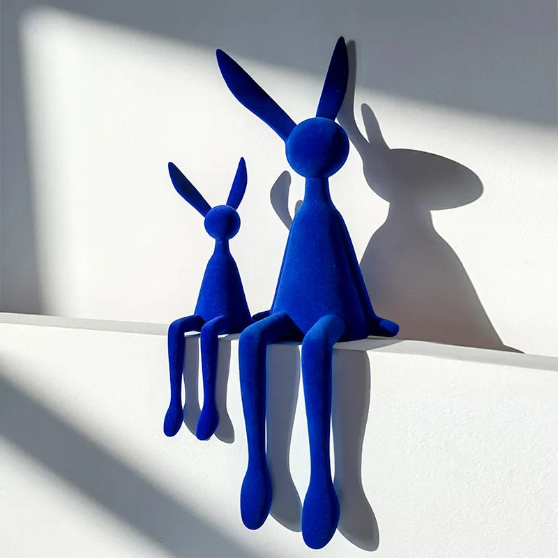 ArtZ® Nordic Abstract Rabbit Sculptures – ArtZMiami