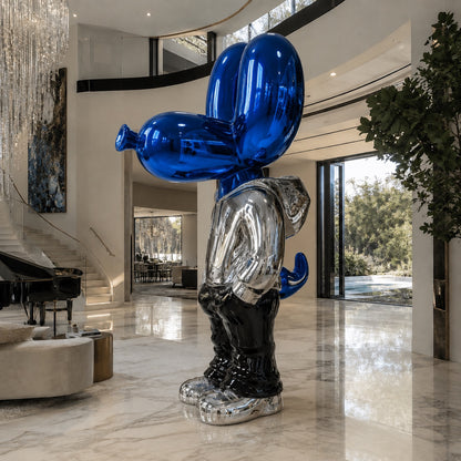ArtZ® Stainless Steel Mr Cool Balloon Dog Sculpture