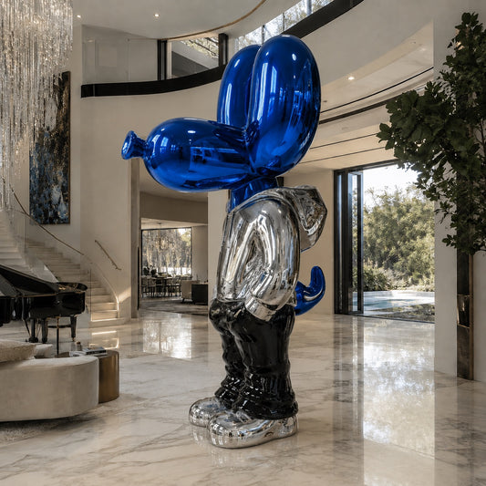 ArtZ® Stainless Steel Mr Cool Balloon Dog Sculpture