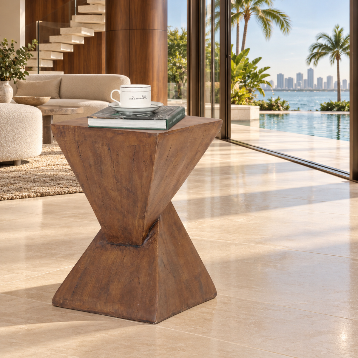 ArtZ® Stone Accent Table Stone Accent Table