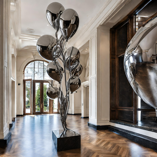 ArtZ® Stainless Steel Balloons Sculpture